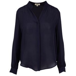 L'AGENCE Bianca Midnight Navy 100% Silk Blouse
$325 Product Code: 1213097 Small
